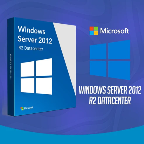ويندوز سيرفر 2012 آر تو داتا سنتر - ترخيص مدى الحياة || Windows Server 2012 R2 Datacenter - Lifetime License